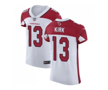 Nike Arizona Cardinals #13 Christian Kirk White Men Stitched NFL Vapor Untouchable Elite Jersey