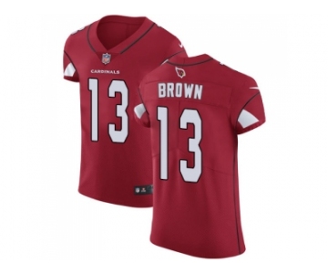Nike Arizona Cardinals #13 Jaron Brown Red Team Color Men Stitched NFL Vapor Untouchable Elite Jersey