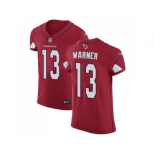 Nike Arizona Cardinals #13 Kurt Warner Red Team Color Men Stitched NFL Vapor Untouchable Elite Jersey