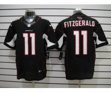 nike nfl jerseys arizona cardinals #11 larry fitzgerald black[Elite]
