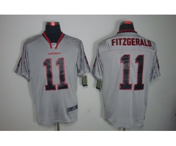 nike nfl jerseys arizona cardinals #11 larry fitzgerald grey[Elite lights out]