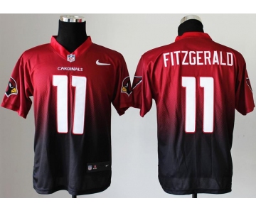 nike nfl jerseys arizona cardinals #11 larry fitzgerald red-blue[Elite drift fashion][second version]