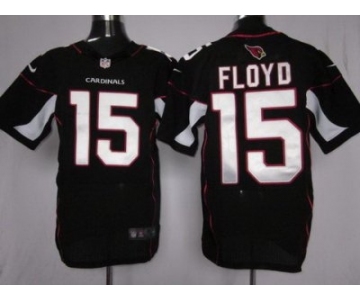 nike nfl jerseys arizona cardinals #15 floyd black[Elite]