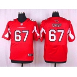 nike nfl jerseys arizona cardinals #67 crisp red[Elite]