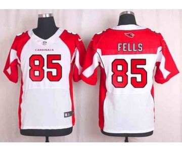 nike nfl jerseys arizona cardinals #85 fells white[Elite]
