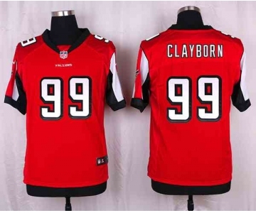 nike nfl jerseys atlanta falcons #99 clayborn red[Elite]