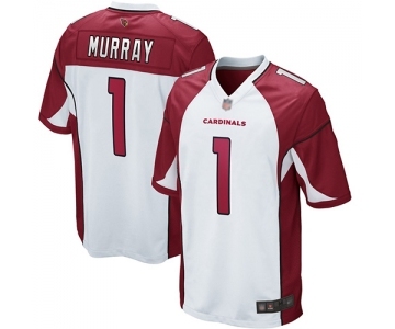 Men's Arizona Cardinals #1 Kyler Murray Game White Football Jersey
