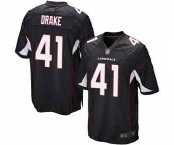 Men's Arizona Cardinals #41 Kenyan Drake Game Black Alternate Football Jersey