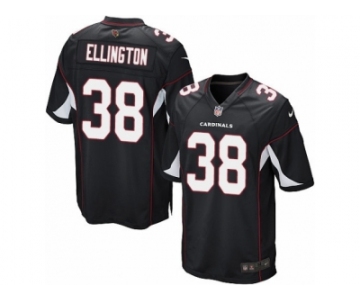 Men's Nike Arizona Cardinals #38 Andre Ellington Game Black Alternate NFL Jersey