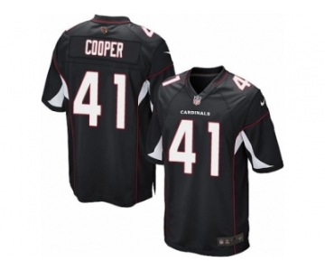 Men's Nike Arizona Cardinals #41 Marcus Cooper Game Black Alternate NFL Jersey