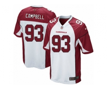 Men's Nike Arizona Cardinals #93 Calais Campbell Game White NFL Jersey