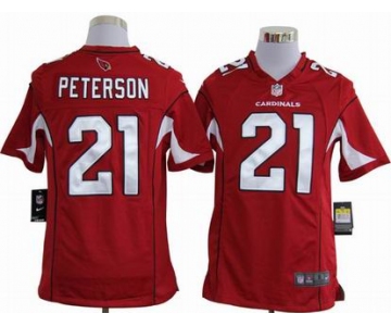 nike nfl jerseys arizona cardinals #21 patrick peterson red[game]