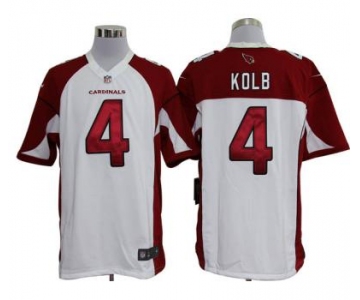 nike nfl jerseys arizona cardinals #4 kolb white Game Jerseys