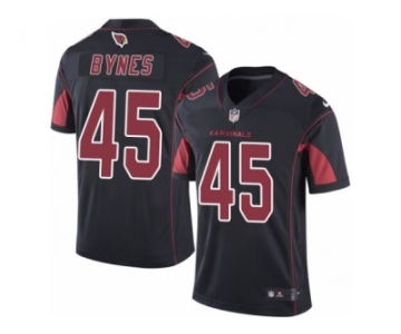 Men Nike Arizona Cardinals #45 Josh Bynes Limited Black Rush Vapor Untouchable NFL Jersey