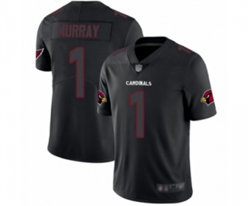 Men's Arizona Cardinals #1 Kyler Murray Limited Black Rush Impact Football Jersey