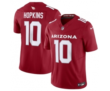 Men's Arizona Cardinals #10 DeAndre Hopkins Red Vapor Untouchable F.U.S.E. Limited Stitched Football Jersey
