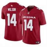 Men's Arizona Cardinals #14 Michael Wilson Red 2025 F.U.S.E. Vapor Untouchable Limited Football Stitched Jersey Men's Arizona Cardinals #14 Michael Wilson Red 2025 F.U.S.E. Vapor Untouchable Limited Football Stitched Jersey
