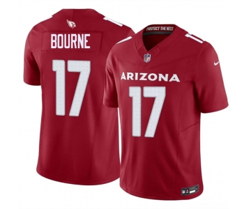 Men's Arizona Cardinals #17 Kendrick Bourne Red 2026 F.U.S.E. Vapor Untouchable Limited Football Stitched Jersey