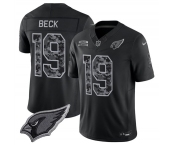 Men's Arizona Cardinals #19 Carson Beck Black 2026 F.U.S.E. Salute to Service Limited Football Stitched Jersey Men's Arizona Cardinals #19 Carson Beck Black 2026 F.U.S.E. Salute to Service Limited Football Stitched Jersey