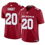 Men's Arizona Cardinals #20 Bam Knight Red 2025 F.U.S.E. Vapor Untouchable Limited Football Stitched Jersey Men's Arizona Cardinals #20 Bam Knight Red 2025 F.U.S.E. Vapor Untouchable Limited Football Stitched Jersey