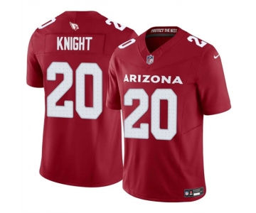 Men's Arizona Cardinals #20 Bam Knight Red 2025 F.U.S.E. Vapor Untouchable Limited Football Stitched Jersey