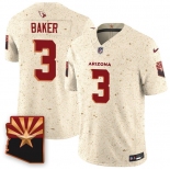Men's Arizona Cardinals #3 Budda Baker 2025 F.U.S.E. “Rivalries” Vapor Untouchable Limited Football Stitched Jersey