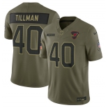 Men's Arizona Cardinals #40 Pat Tillman Olive 2025 Salute to Service Limited Football Stitched Jersey Men's Arizona Cardinals #40 Pat Tillman Olive 2025 Salute to Service Limited Football Stitched Jersey