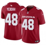Men's Arizona Cardinals #48 Kenny Yeboah Red 2026 F.U.S.E. Vapor Untouchable Limited Football Stitched Jersey Men's Arizona Cardinals #48 Kenny Yeboah Red 2026 F.U.S.E. Vapor Untouchable Limited Football Stitched Jersey