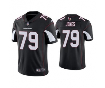 Men's Arizona Cardinals #79 Josh Jones Black Vapor Untouchable Limited Stitched Football Jersey