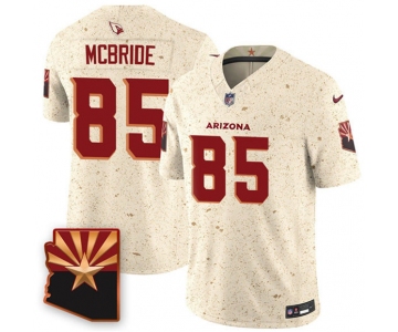 Men's Arizona Cardinals #85 Trey McBride 2025 F.U.S.E. “Rivalries” Vapor Untouchable Limited Football Stitched Jersey