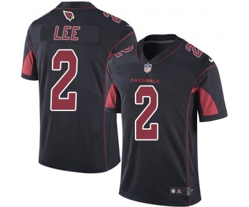Men's Nike Arizona Cardinals #2 Andy Lee Limited Black Rush Vapor Untouchable NFL Jersey