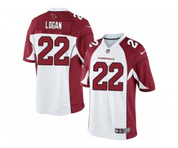 Men's Nike Arizona Cardinals #22 T. J. Logan Limited White NFL Jersey