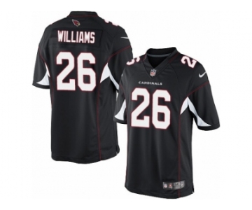 Men's Nike Arizona Cardinals #26 Brandon Williams Limited Black Alternate NFL Jersey