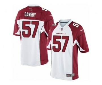 Men's Nike Arizona Cardinals #57 Karlos Dansby Limited White NFL Jersey