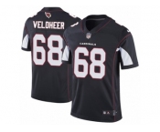 Men's Nike Arizona Cardinals #68 Jared Veldheer Vapor Untouchable Limited Black Alternate NFL Jersey