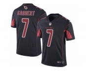 Men's Nike Arizona Cardinals #7 Blaine Gabbert Limited Black Rush NFL Jersey