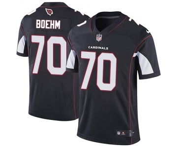 Men's Nike Arizona Cardinals #70 Evan Boehm Black Alternate Vapor Untouchable Limited Player NFL Jersey