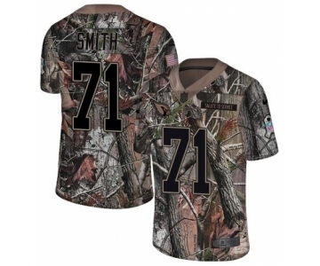 Men's Nike Arizona Cardinals #71 Andre Smith Limited Camo Rush Realtree NFL Jersey
