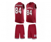Men's Nike Arizona Cardinals #84 Jermaine Gresham Limited Red Tank Top Suit NFL Jersey
