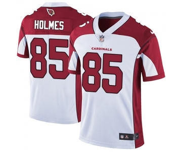 Men's Nike Arizona Cardinals #85 Gabe Holmes White Vapor Untouchable Limited Player NFL Jersey