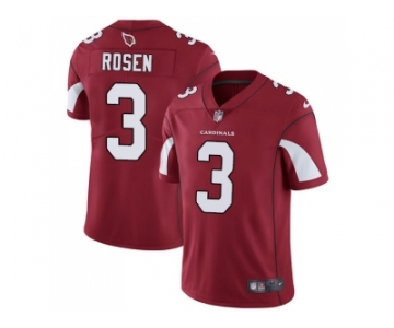 Nike Arizona Cardinals #3 Josh Rosen Red Team Color Men Stitched NFL Vapor Untouchable Limited Jersey