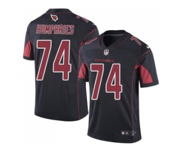 Nike Arizona Cardinals #74 D.J. Humphries Black Men's Stitched NFL Limited Rush Jersey