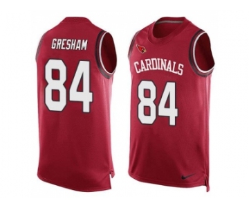 Nike Arizona Cardinals #84 Jermaine Gresham Red Team Color Men's Stitched NFL Limited Tank Top Jersey
