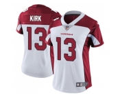 Women Nike Arizona Cardinals #13 Christian Kirk White Stitched NFL Vapor Untouchable Limited Jersey