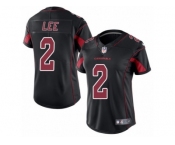 Women Nike Arizona Cardinals #2 Andy Lee Limited Black Rush Vapor Untouchable NFL Jersey