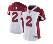 Women Nike Arizona Cardinals #2 Andy Lee White Vapor Untouchable Limited Player NFL Jersey