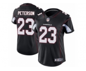 Women Nike Arizona Cardinals #23 Adrian Peterson Black Alternate Vapor Untouchable Limited Player NFL Jersey