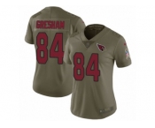 Women Nike Arizona Cardinals #84 Jermaine Gresham Limited Olive 2017 Salute to Service NFL Jersey