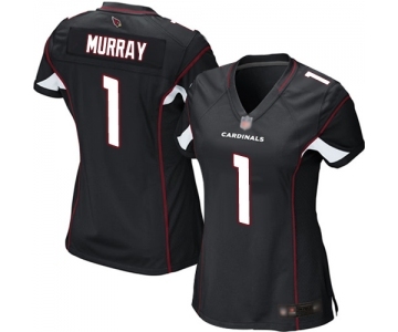 Women's Arizona Cardinals #1 Kyler Murray Game Black Alternate Football Jersey