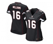 Women's Nike Arizona Cardinals #16 Chad Williams Limited Black Alternate NFL Jersey